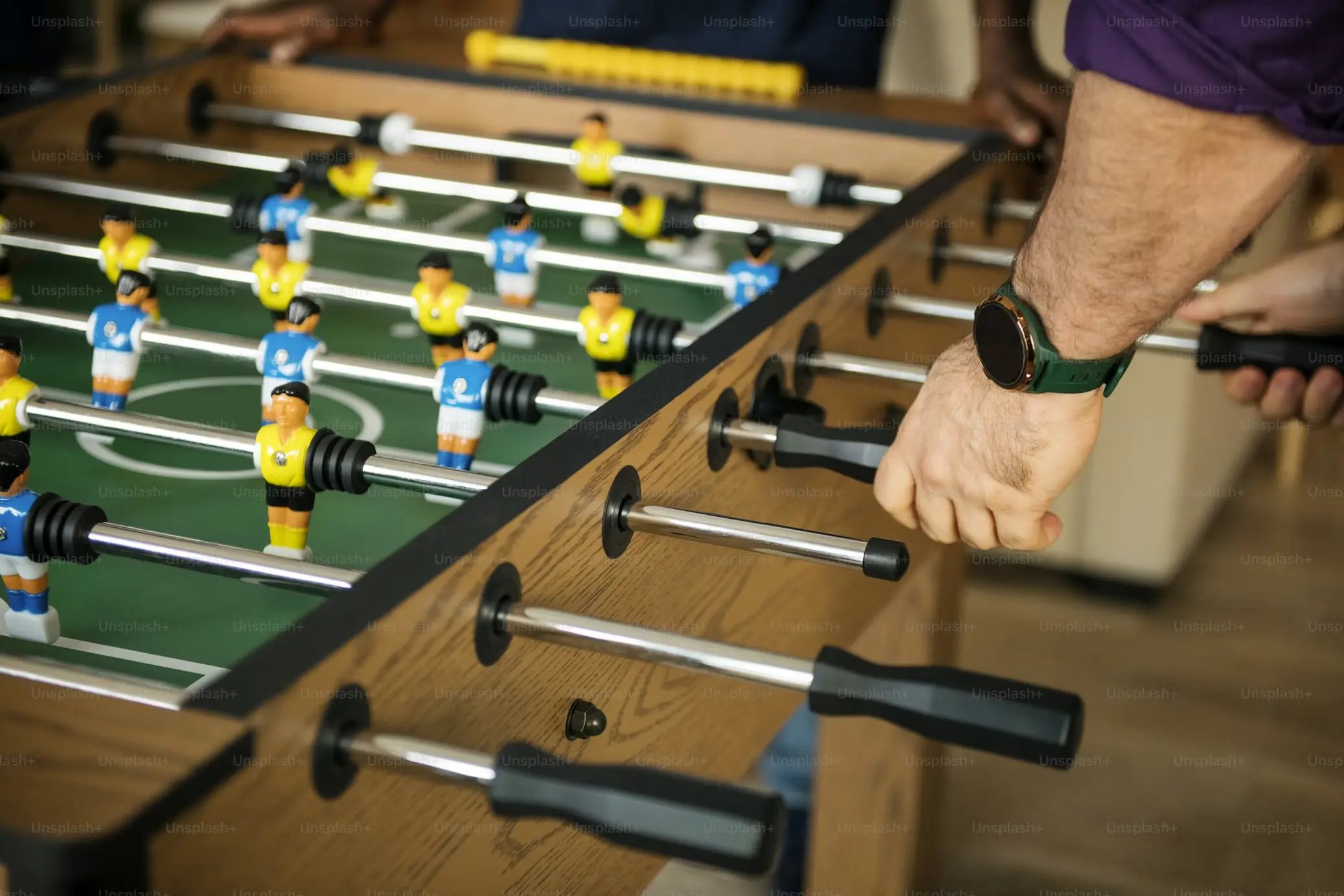 Foosball table at office